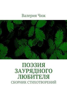 Поэзия заурядного любителя. Сборник стихотворений