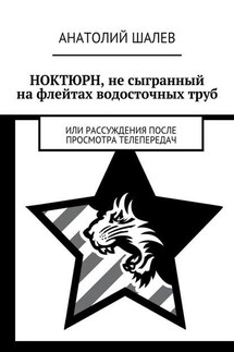 Ноктюрн, не сыгранный на флейтах водосточных труб. Или рассуждения после просмотра телепередач