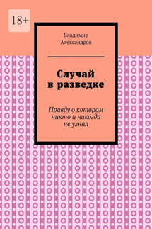 Случай в разведке. Правду о котором никто и никогда не узнал