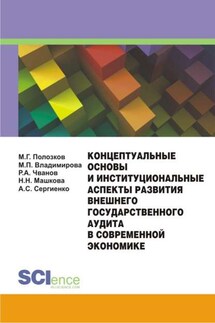 Концептуальные основы и институциональные аспекты развития внешнего государственного аудита в современной экономике