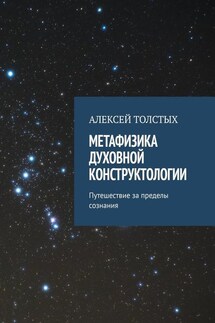 Метафизика Духовной Конструктологии. Путешествие за пределы сознания