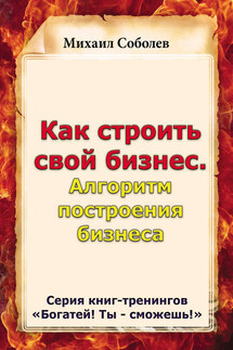 Как строить свой бизнес. Алгоритм построения бизнеса